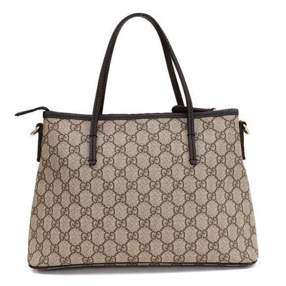 GUCCI GG Supreme Monogram Small Tote 353440 Hand Bag PVC leather - Picture 3 of 9